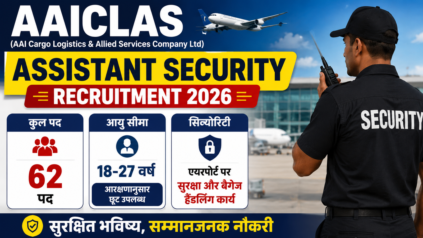 AAICLAS Assistant Security Recruitment 2026